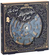 Joc de societate-puzzle Profesor Puzzle - Sherlock Holmes The Case of Moriarty's Lair - Cooperativ