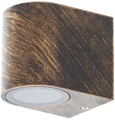 Aplică de exterior Elbulgaria - 1x40W, IP44, culoare aur antic