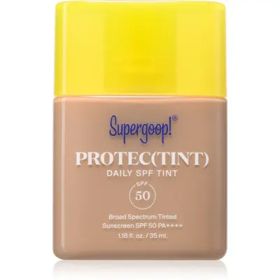 Supergoop! Protec(tint) crema tonifianta SPF 50 culoare 22W : Light Neutral Warm 35 ml