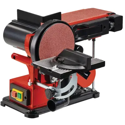 Șlefuitor combinat cu bandă și disc Einhell - TC-US 380, 380W, 150 mm, 914x100 mm