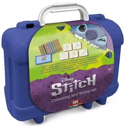 Set de colorat într-o valiza Multiprint Stitch