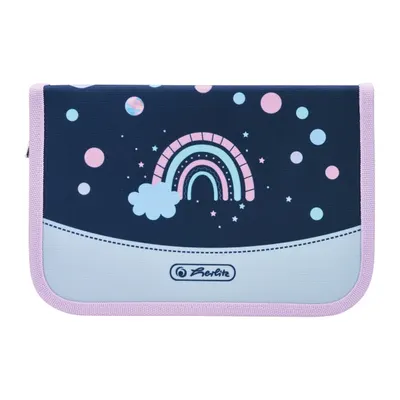 Penar echipat 31 piese, 2 clape, 14x20.3x3.5 cm, motiv Unicorn Dreams, Herlitz