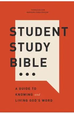 Student Study Bible: A Guide to Knowing and Living God's Word (Nkjv, Softcover, Red Letter, Comfort Print)