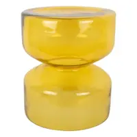 Măsuță auxiliară rotundă din sticlă ø 35 cm Doble – Leitmotiv