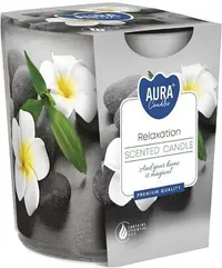 Lumânare parfumată Bispol Aura - Relaxation, 100 g