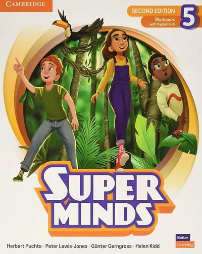 Super Minds 2ed Level 5 Workbook with Digital Pack British English - Paperback brosat