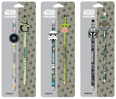 Set creioane Cool Pack Star Wars - The Mandalorian, HB, 2 bucăți, sortiment
