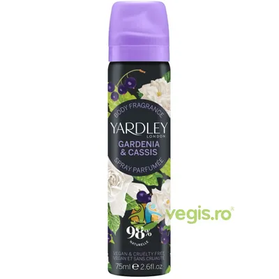 Spray de Corp cu Note de Gardenie si Coacaze Negre Gardenia&Cassis 75ml