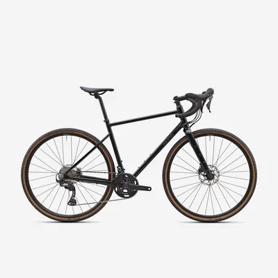 Bicicletă gravel Shimano GRX 2x12v, GRVL AF Negru