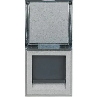 Priza RJ 45 Axolute - Cat. 6 - FTP - Aluminiu - 1 modul