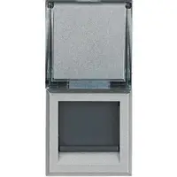 Priza RJ 45 Axolute - Cat. 6 - FTP - Aluminiu - 1 modul