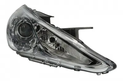 Far fata Dreapta (H1 H7, electric, fara motoras, culoare insert: cromat, culoare semnalizator: alb) potrivit HYUNDAI SONATA VI
