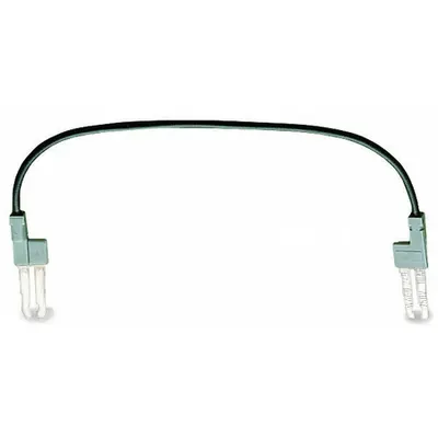 Push-in type wire jumper; insulated; wire length 110 mm; Conductor cross section 0.75 mm²