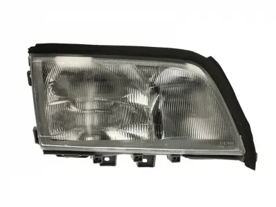 Far Dreapta (2 H1 H3, electric, pneumatic, fara motoras, culoare insert: argintiu) potrivit MERCEDES C T-MODEL (S202), C (W202) -05.97