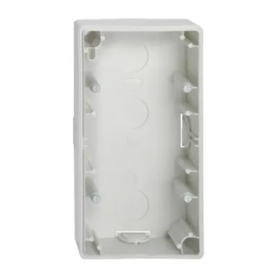 Carcasa Aparenta, 2 Aparate, Alb Polar, M-Smart/Artec