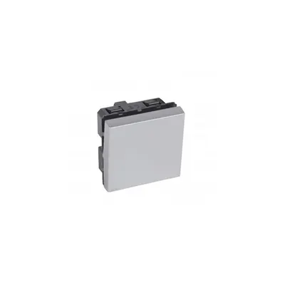 Intrerupator switch Arteor 10 AX 250 V~ - 2 module versiune patrata - alu