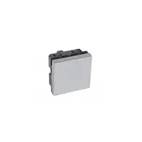 Intrerupator switch Arteor 10 AX 250 V~ - 2 module versiune patrata - alu
