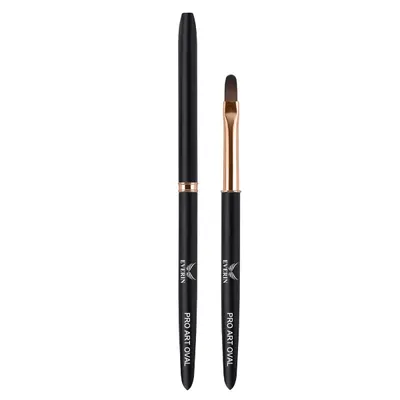 Pensula Pro Art Oval 10mm Black Everin - PAE-24