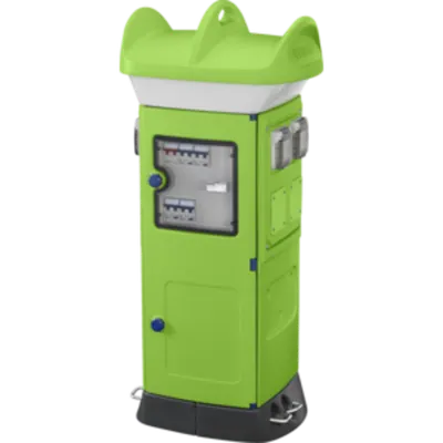 Qmc63b - 4 Outlet 16a Priza - Ip55 - Verde