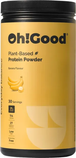 Proteină vegetală, banană, 900 g, Oh!Good
