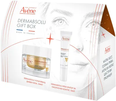 Avène DermAbsolu Set - Cremă de zi și cremă de ochi, 50 + 15 ml