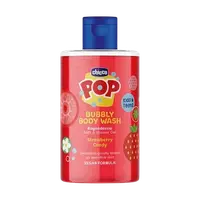 Gel de dus spumant cu aroma de bomboane cu capsuni POP, 300ml, Chicco