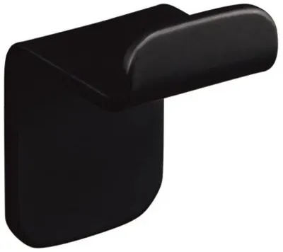 Cuier simplu Inter Ceramic -Eleanor, neagră