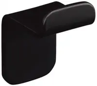 Cuier simplu Inter Ceramic -Eleanor, neagră