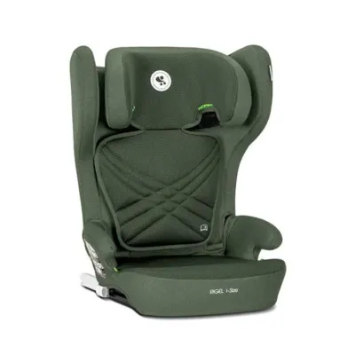 Scaun auto, Lorelli Rigel, I-Size, Isofix, pliabil pentru depozitare usoara, tetiera reglabila, 100-150 cm, Green