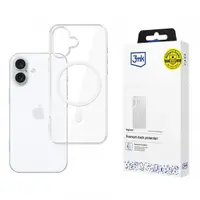 Husa MagSafe pentru Apple iPhone 17, 3MK, MagCase, Transparenta
