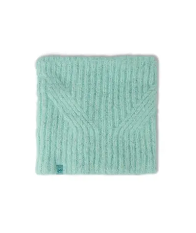 257 EYLA fular/scaldacollo tricotat cu polar, verde