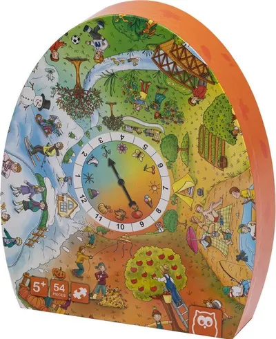 Puzzle educativ - 4 anotimpuri