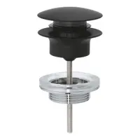 Ventil lavoar push-open Grohe negru mat