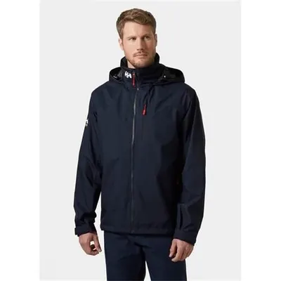 Jachetă impermeabilă Helly Hansen Crew Hooded 2.0 albastru marin