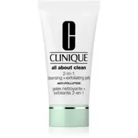 Clinique All About Clean™ 2-in-1 Cleansing + Exfoliating Jelly gel exfoliant de curatare