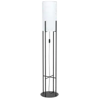 Lampa pardoseala GLASTONBURY negru 220-240V,50/60Hz