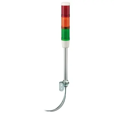 Indicator Bara cu Buzzer+ 3 Unitati Iluminate, Ø45Mm, 24Vac/Dc