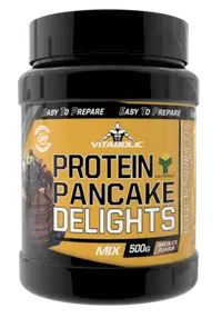 Protein Pancake Delights Ciocolata, 500g, Vitabolic