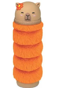 Penar telescopic din plus si silicon. BeCappy Capybara. Maro deschis