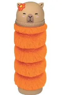 Penar telescopic din plus si silicon. BeCappy Capybara. Maro deschis