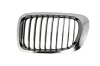 Grila radiator Stanga potrivit BMW 3 (E46) 1.6-3.2 1997-2007 1998-2003 - (convertibil; versiune coupe, crom)