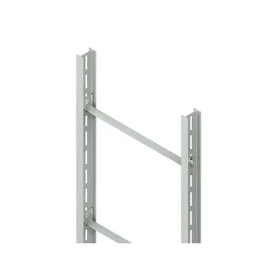 Scara verticala cu cablu versiune grea, realizata din profile I 80 conform DIN 1025 si canale de ancorare model 2986 (profil C), nemontat STIW 40/706