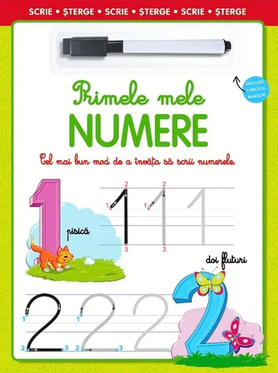Primele mele numere. Scrie, sterge