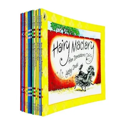 Lynley Dodd Hairy Maclary and Friends Series 15 Books Collection Set (Hairy Maclary's Bone, Hairy Maclary's Hat Tricks, Shoo, Sit, Hairy Maclary and Zachary Quack, Scattercat, Slinky Malinki & More)