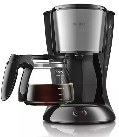 Aparat de cafea Schwarz Philips - HD7462/20, 1.2 l, negru