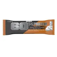 Baton proteic, WEIDER, 60% Protein, aromă peanut-caramel, 45 g