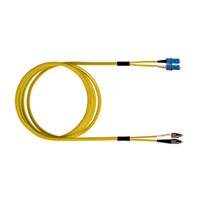 FO Patch Cord Premium, Duplex, SCD/FC, E09/125 OS2, 2m