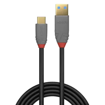 Cablu USB 3.1-A la tip C 5A/100W PD Anthra Line T-T 1m, Lindy L36911