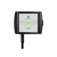 Statie incarcare masini electrice Ampevo AMP322T2GO-CP+RFID, 22 kW, Type 2, trifazat + 2x card RFID