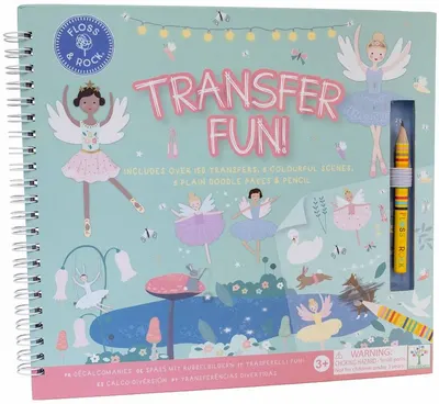 Carte cu scene Floss and Rock Transfer Fun - Balerine